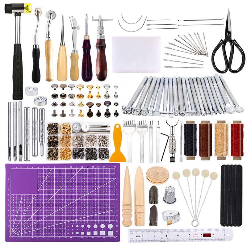 Leatherwork Hammer - Kit de Ferramentas para Artesanato em