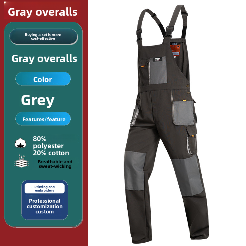 Leather Work Overalls - Venda Direta da Fábrica: Macacões Masculinos,