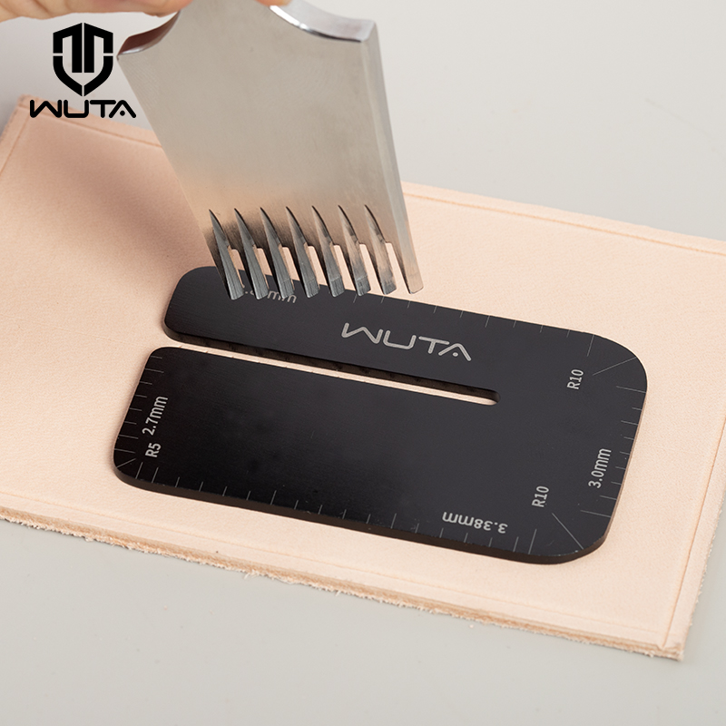 Leather Punch Revolving - Wuta couro punch aid puxando placa
