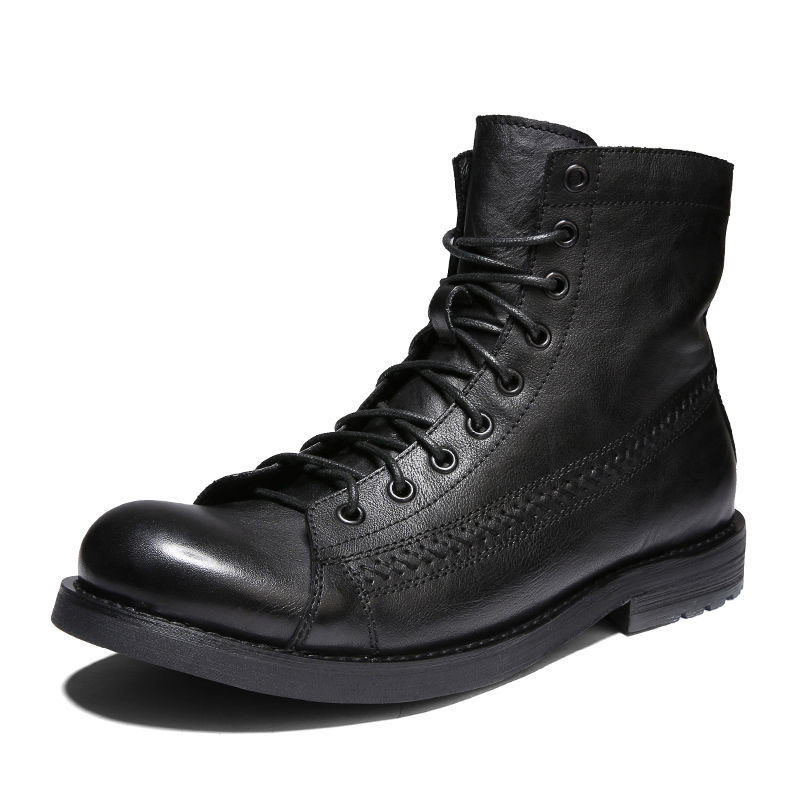 Leatherworking Classic - Botas Masculinas Clássicas de Couro Artesanais
