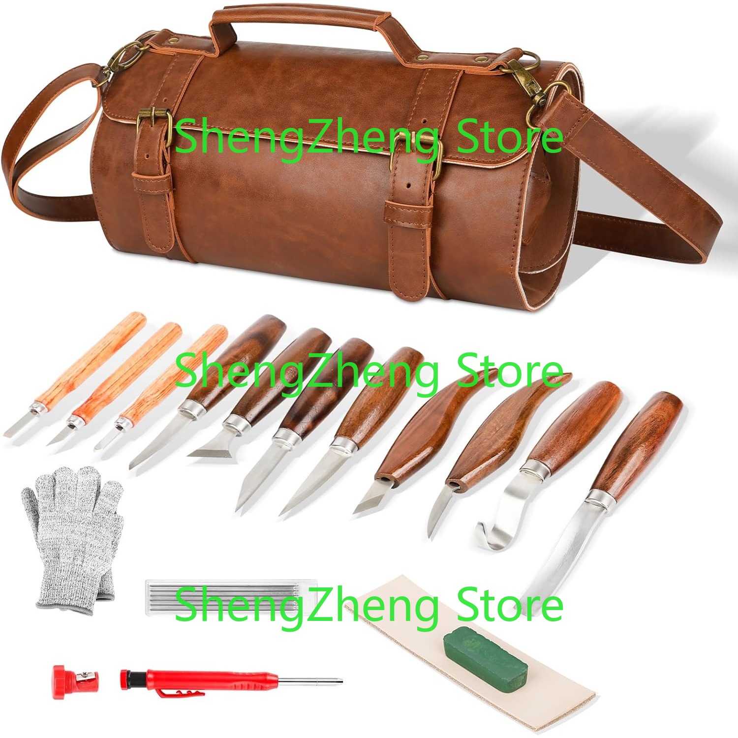 Leatherwork Beginner Tools - Conjuntos de ferramentas de escultura em