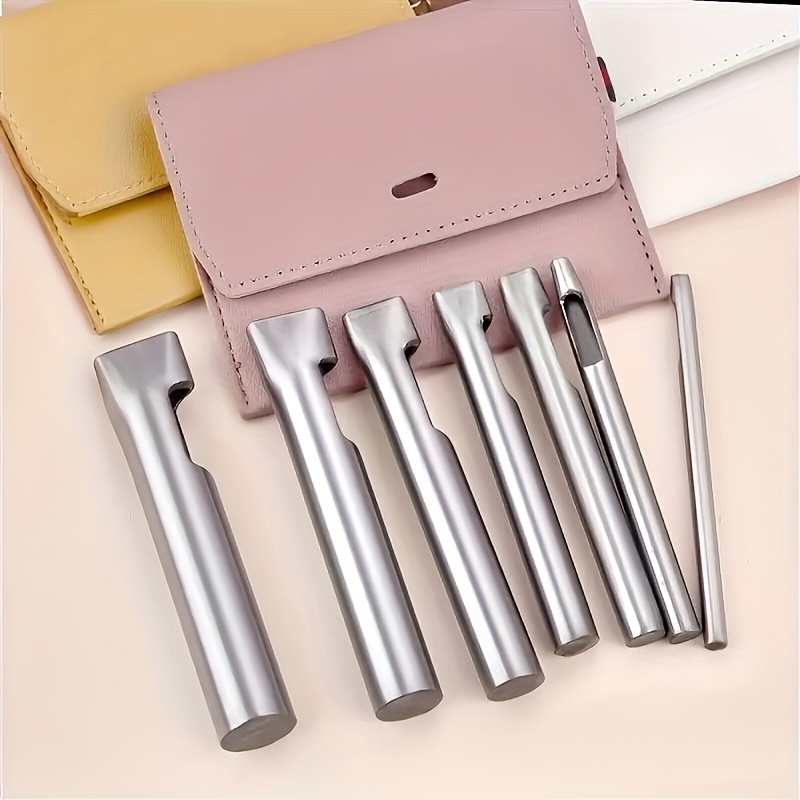 Leather Punch Revolving - Kit com 5 Furadores de Couro