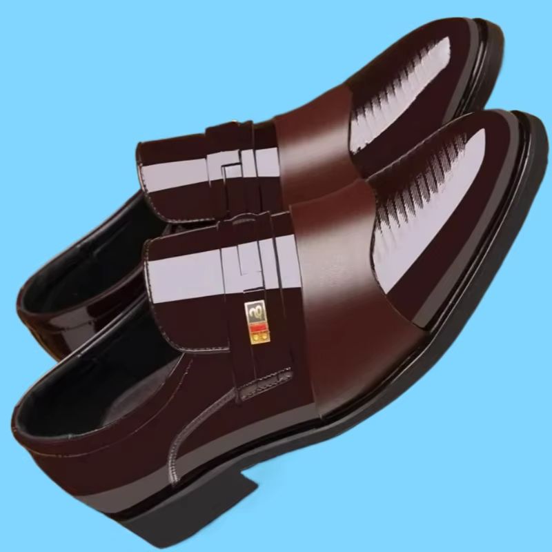 Leatherworking Classic - Vestido masculino sapatos de couro para
