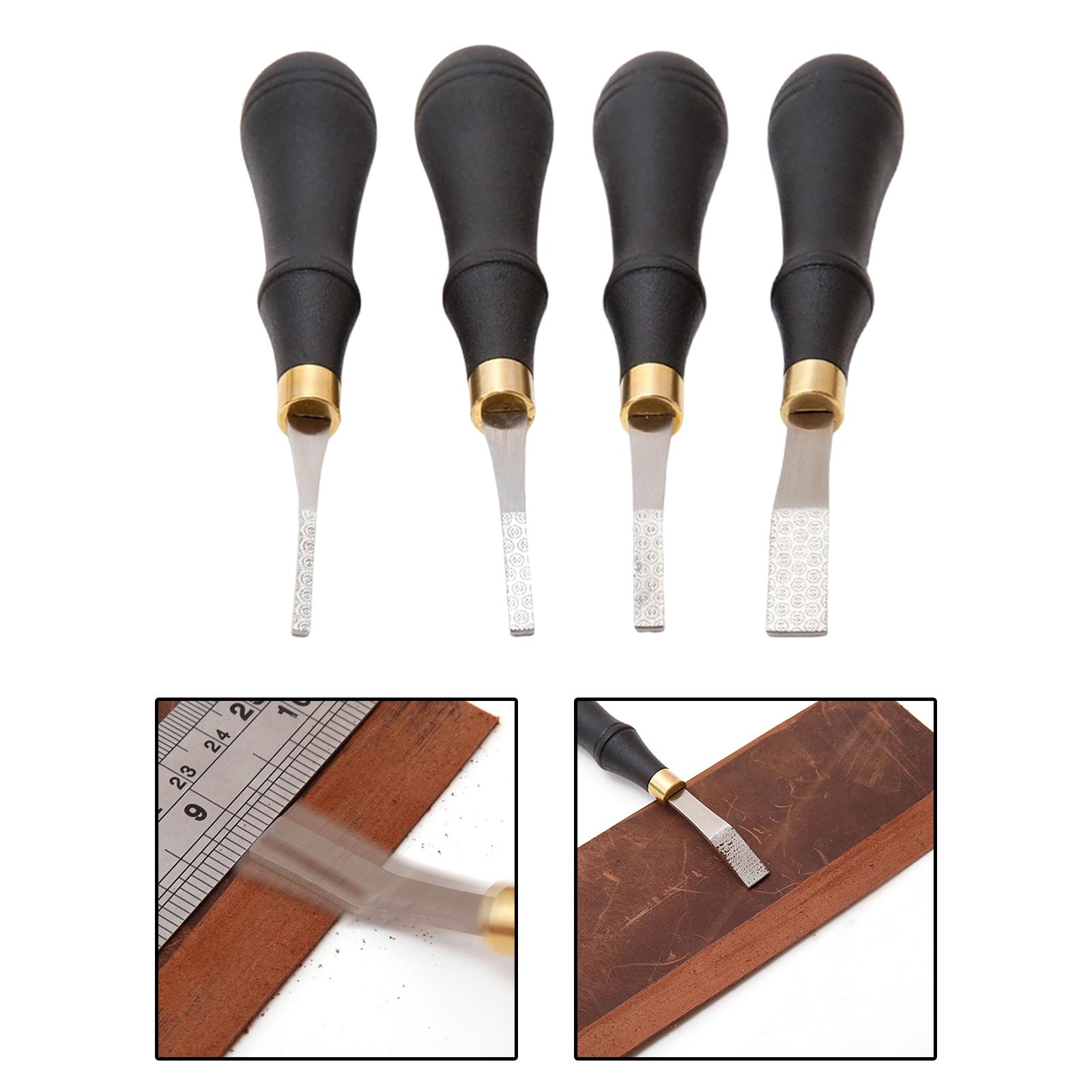 Leatherwork Beginner Tools - Ferramenta de Polimento de Couro com