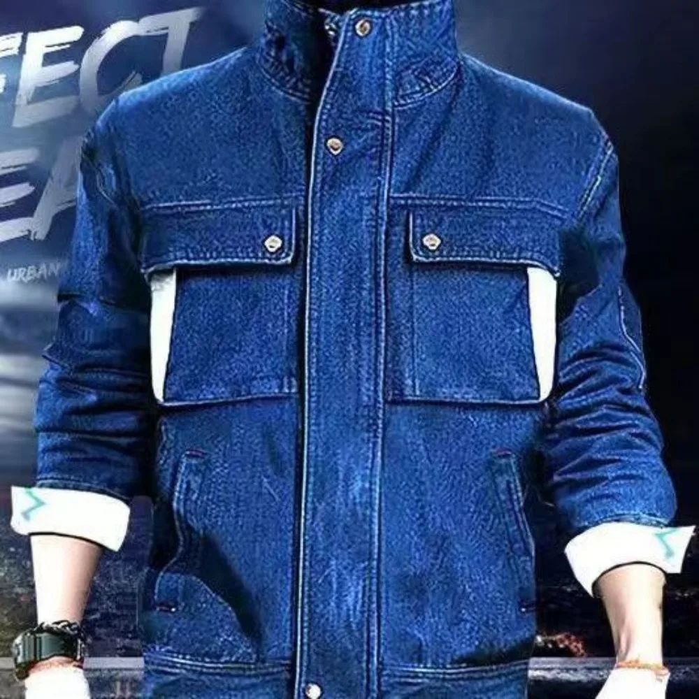 Jeans roupas de trabalho roupa - Leather Work Overalls avaliação e preço