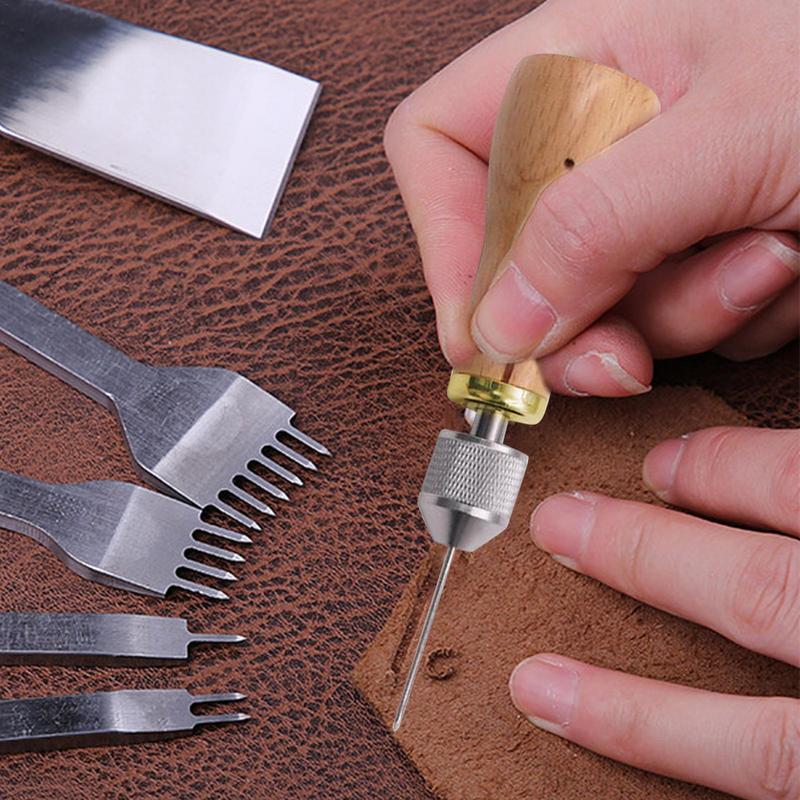 Kit de ferramentas para trabal - Leatherwork Beginner Tools avaliação e preço