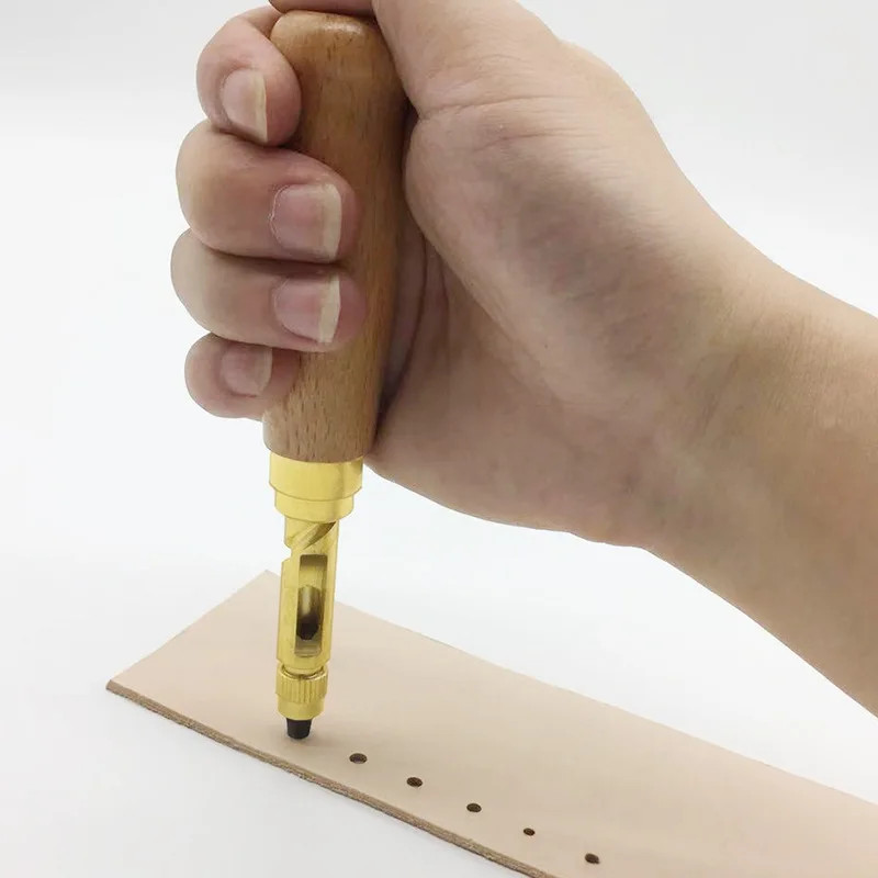 Perfurador rotativo de couro,  - Leather Punch Revolving avaliação e preço