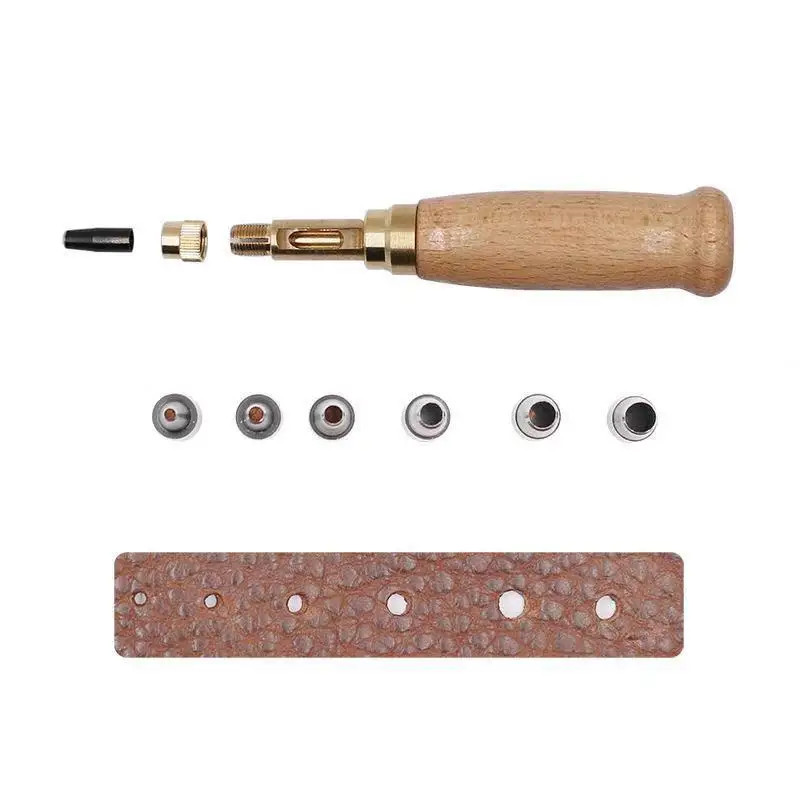 Perfurador rotativo de couro,  - Leather Punch Revolving avaliação e preço