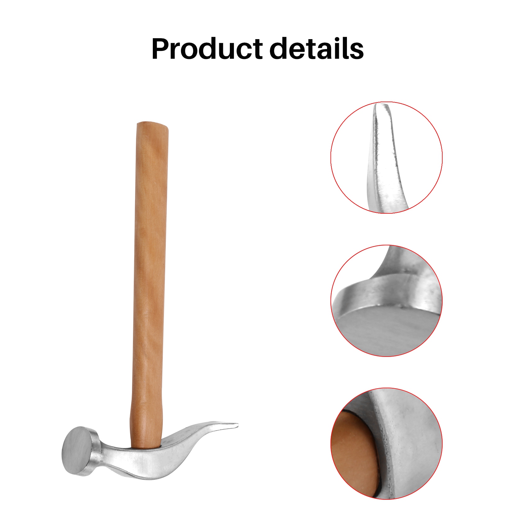 A21q-martelo de reparo de sapa - Leatherwork Hammer avaliação e preço
