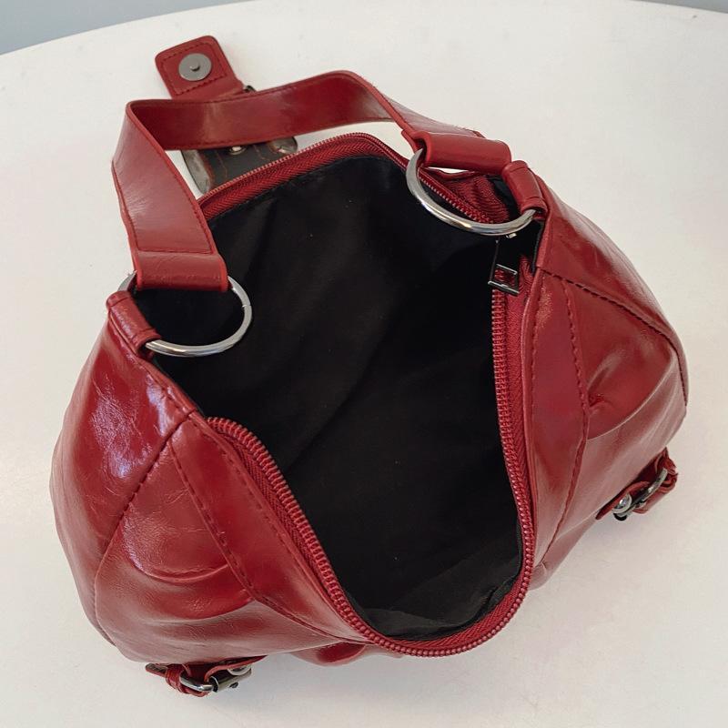 Bolsa de Ombro de Couro Plissa - Leatherwork Workshop avaliação e preço