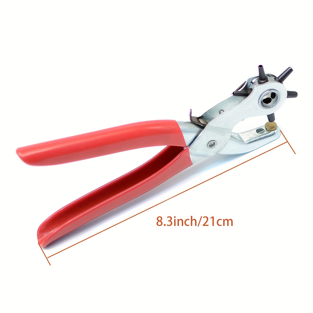 Furador de Couro, Furador de C - Leather Punch Revolving avaliação e preço