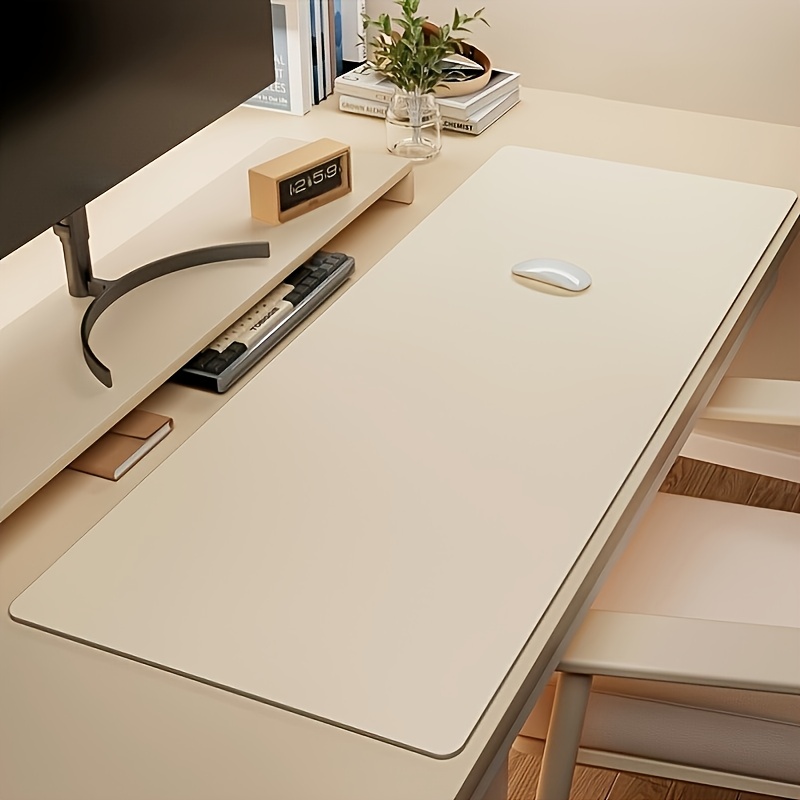 1pc grande mouse pad de couro  - Leatherwork Desk avaliação e preço