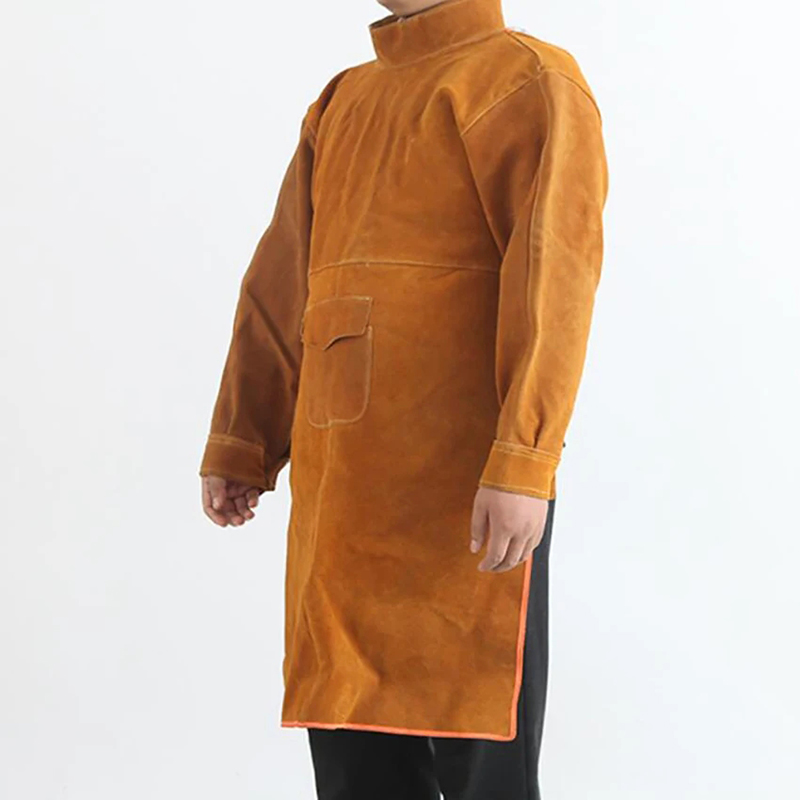 Roupa de Soldagem em Couro Bov - Leather Work Overalls avaliação e preço