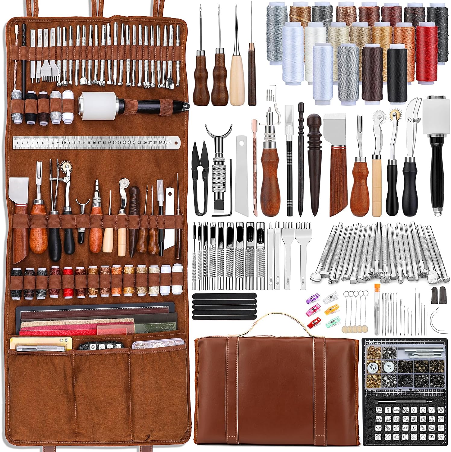 Kit de Ferramentas para Trabal - Leather Work Is avaliação e preço