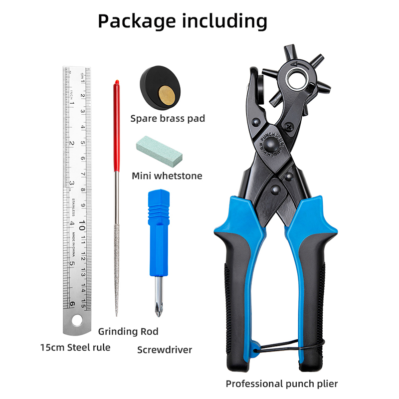 Wuta kit de alicate de perfura - Leather Punch Revolving avaliação e preço