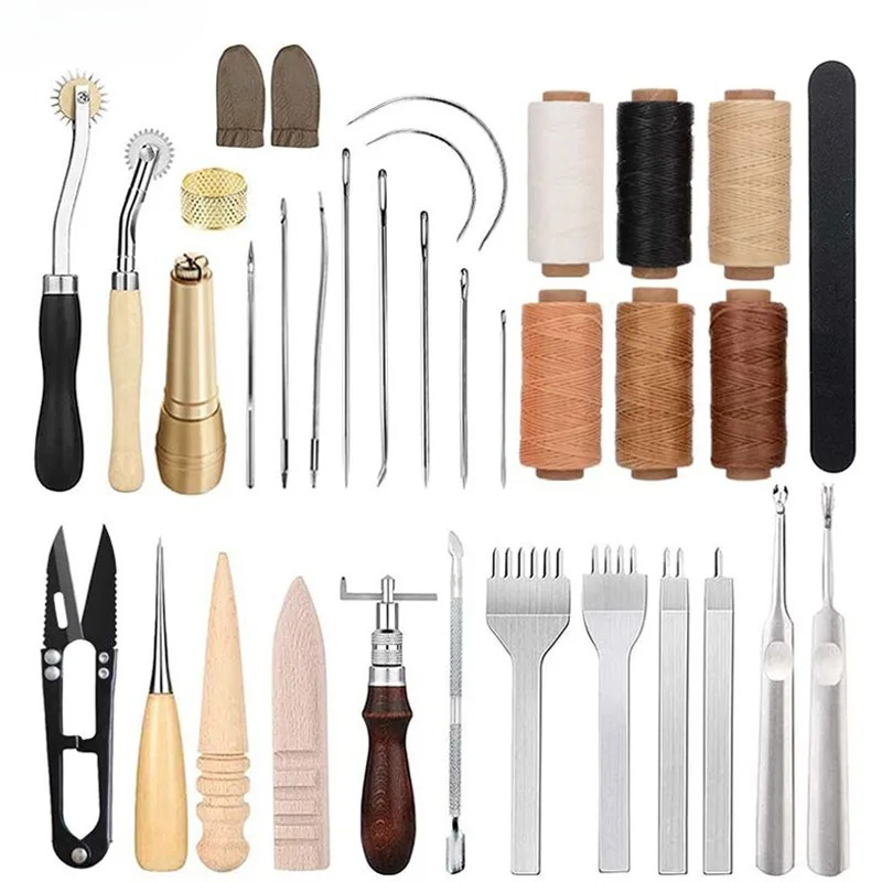 Kit de Ferramentas para Trabal - Leatherwork Beginner Tools avaliação e preço