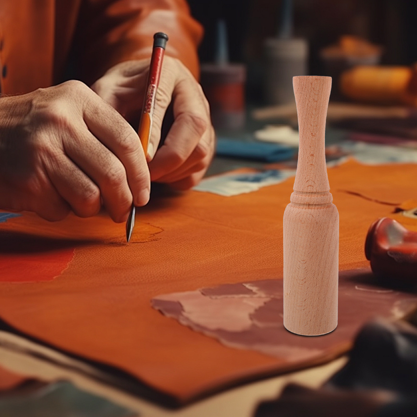 Martelo de Madeira Compacto e  - Leatherwork Hammer avaliação e preço