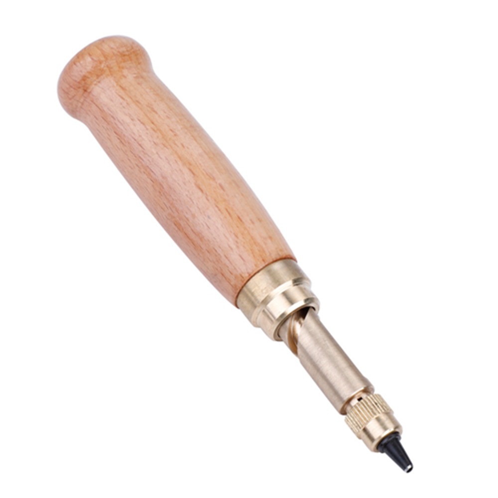 Furador de Couro com 6 Tamanho - Leather Punch Revolving avaliação e preço