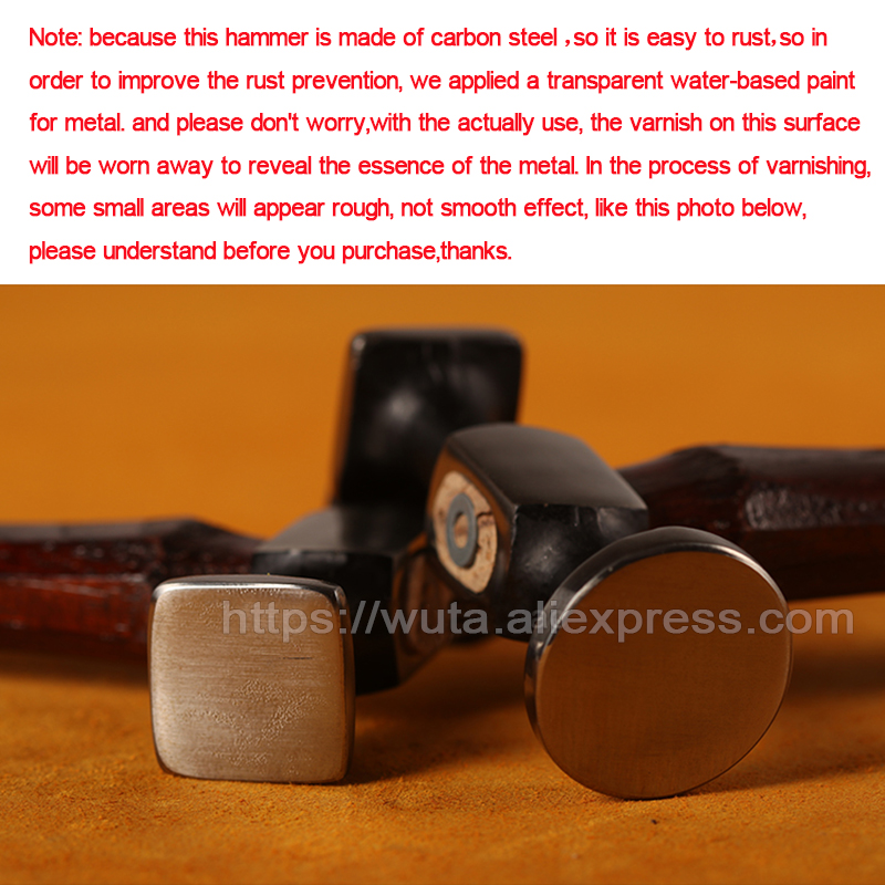 Wuta couro mallet martelo sapa - Leatherwork Hammer avaliação e preço