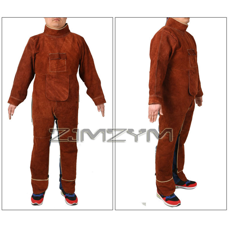 Terno de soldagem de couro, ro - Leather Work Overalls avaliação e preço