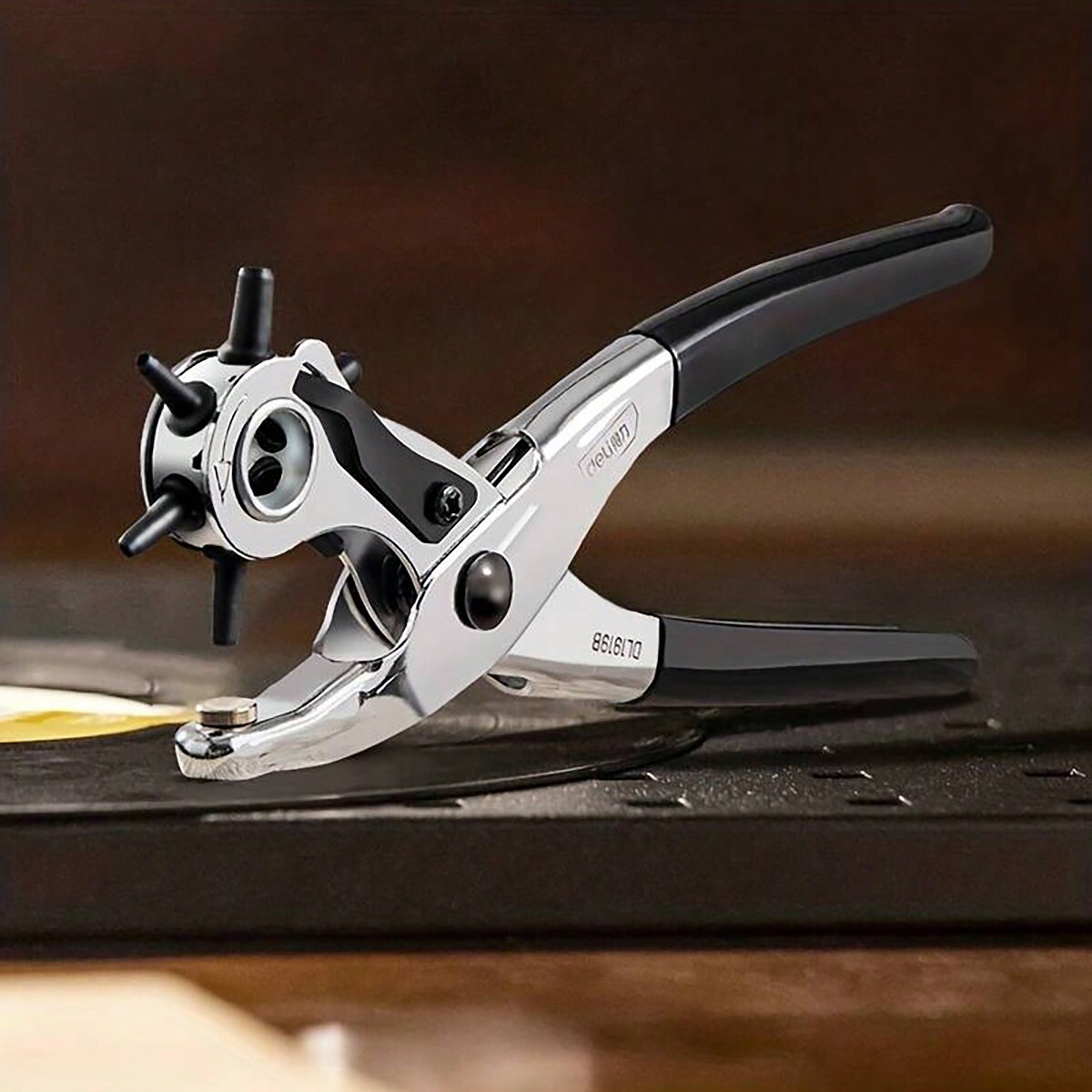 1 unidade - Alicate Perfurador - Leather Punch Revolving avaliação e preço