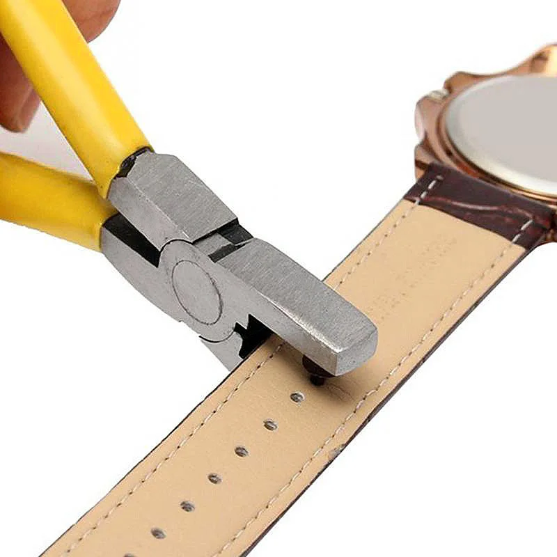 Cinto de couro buraco perfurad - Leather Punch Revolving avaliação e preço